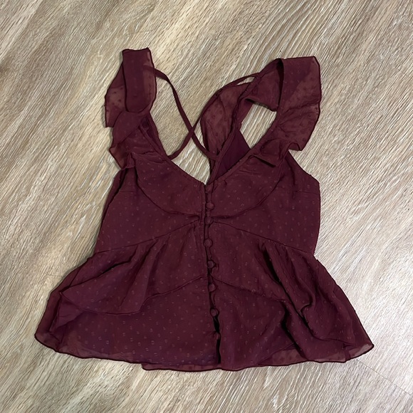 Abercrombie Babydoll Blouse - Picture 1 of 3
